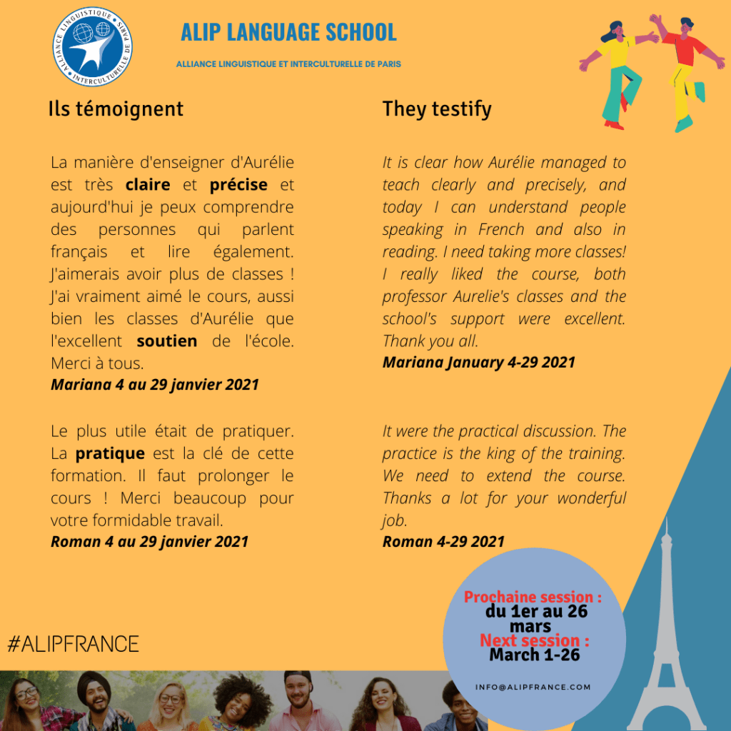 Témoignage ALIP