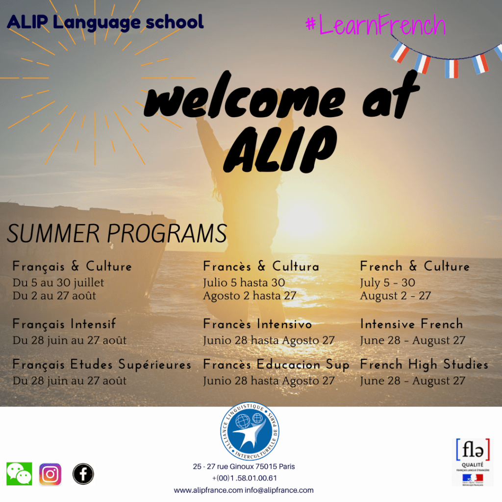 french courses alip