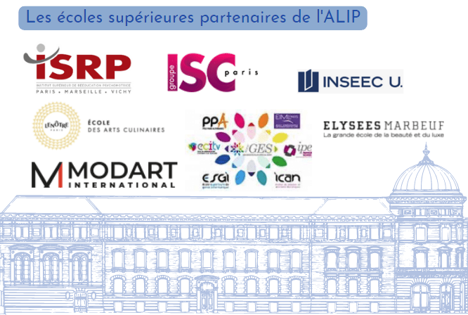 écoles supérieures partenaires de l'ALIP
