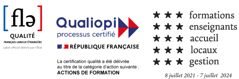 ALIP Logo Label FLE et Qualiopi 2023