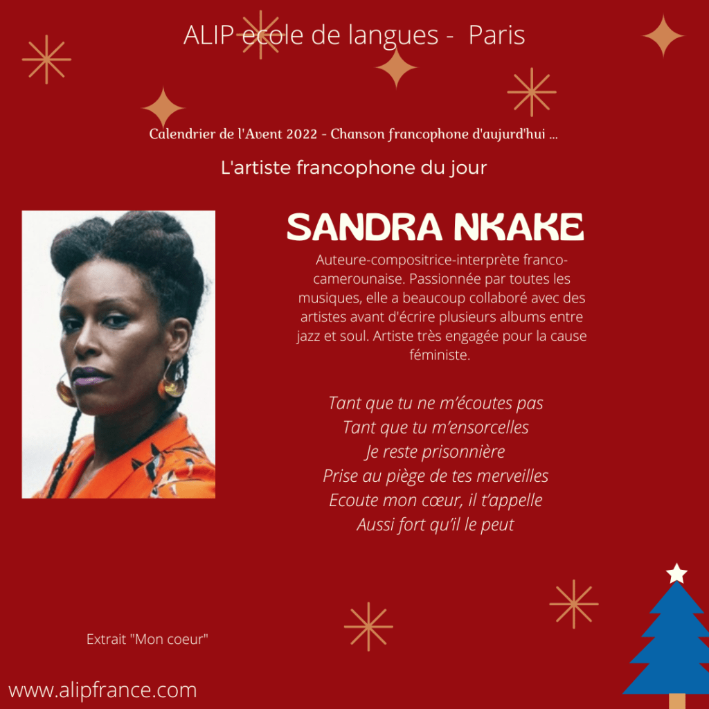 chanson francophone Sandra Nkaké