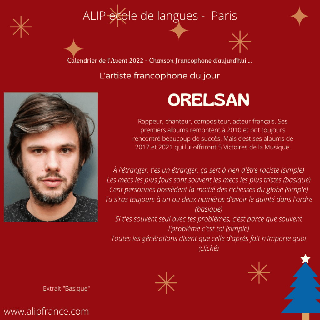 chanson francophone Orelsan