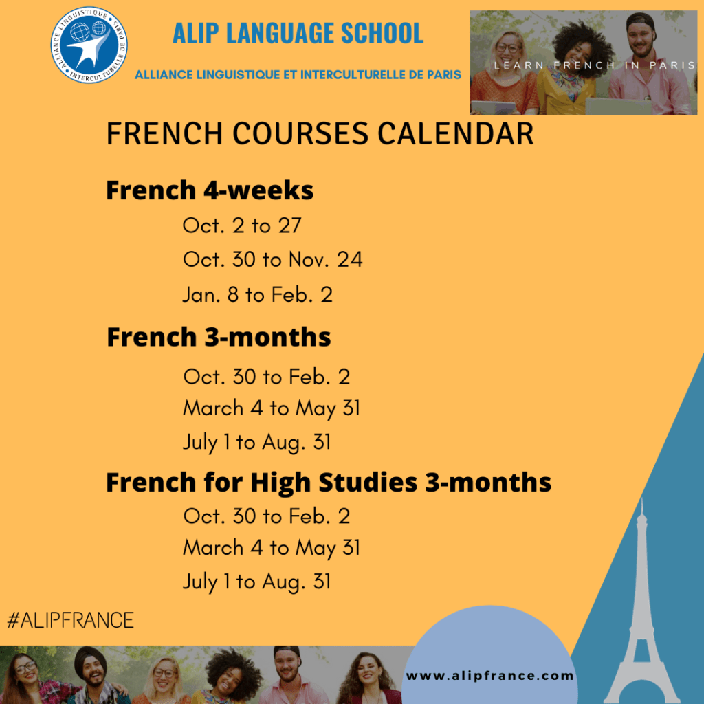 french courses 23-24