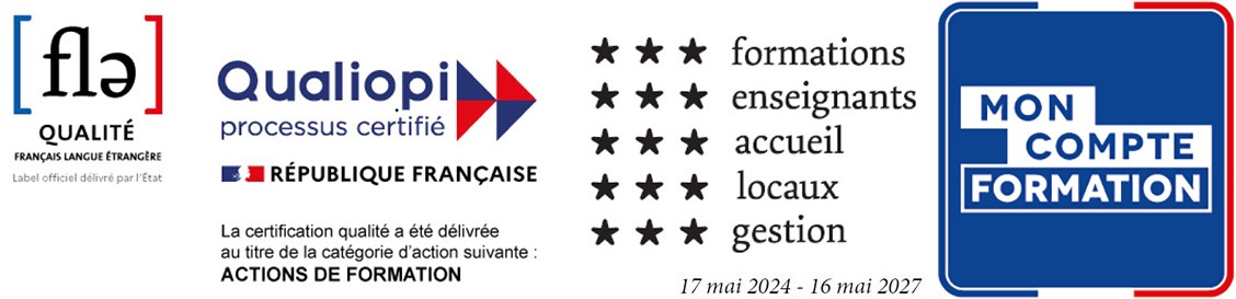 Logo qualité FLE