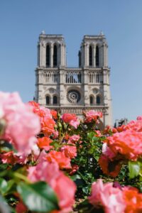Notre Dame soleil printemps cours de français