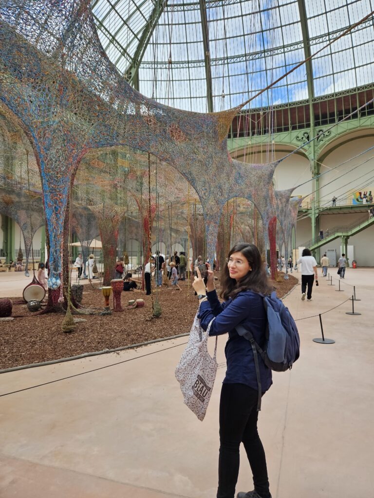 international students visiting Grand Palais
